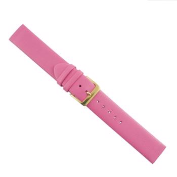 Pink kalveskinds urrem uden stikninger til at skrue på (Skagen & Bering) i bredder fra 16-22 mm, 190 mm i længden og med flere spænde farver